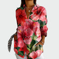 Stylish Shirt with Floral Print