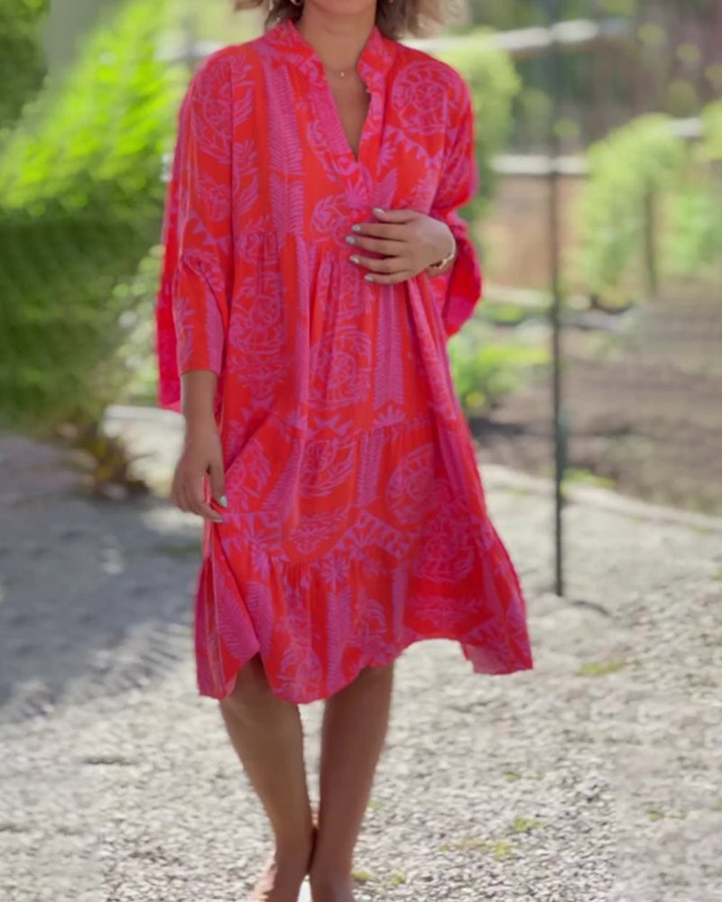 Joyce - Elegant Boho-Chic Dress — view 5