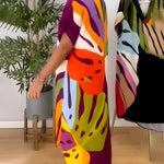 Rianna - Abstract Print Dress — view 9