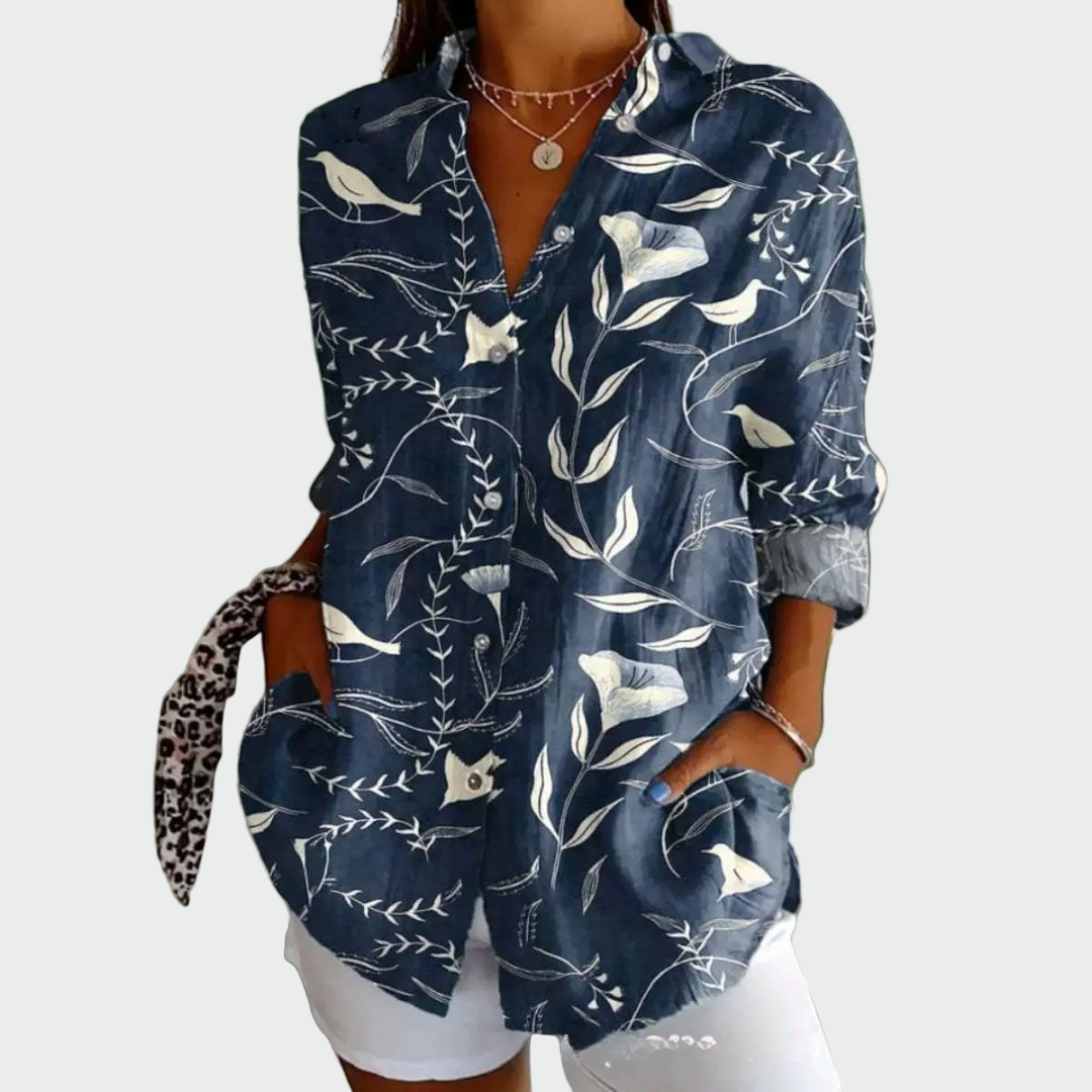 Stylish Shirt with Floral Print — view 8