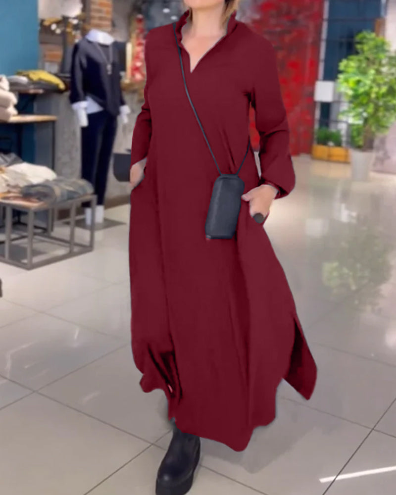 Sylvie - Flared Maxi Dress — view 2
