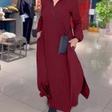 Sylvie - Flared Maxi Dress — view 2