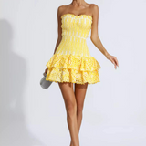 Anya - Mini Dress with Ruffles — view 11