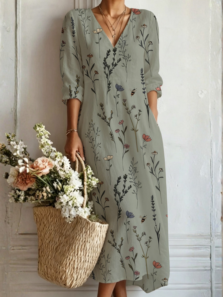 Natalia | Boho Maxi Dress
