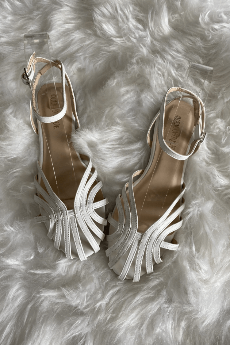 Vittoria – Decorated Gold Sandals — view 6