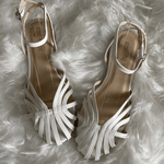 Vittoria – Decorated Gold Sandals — view 6