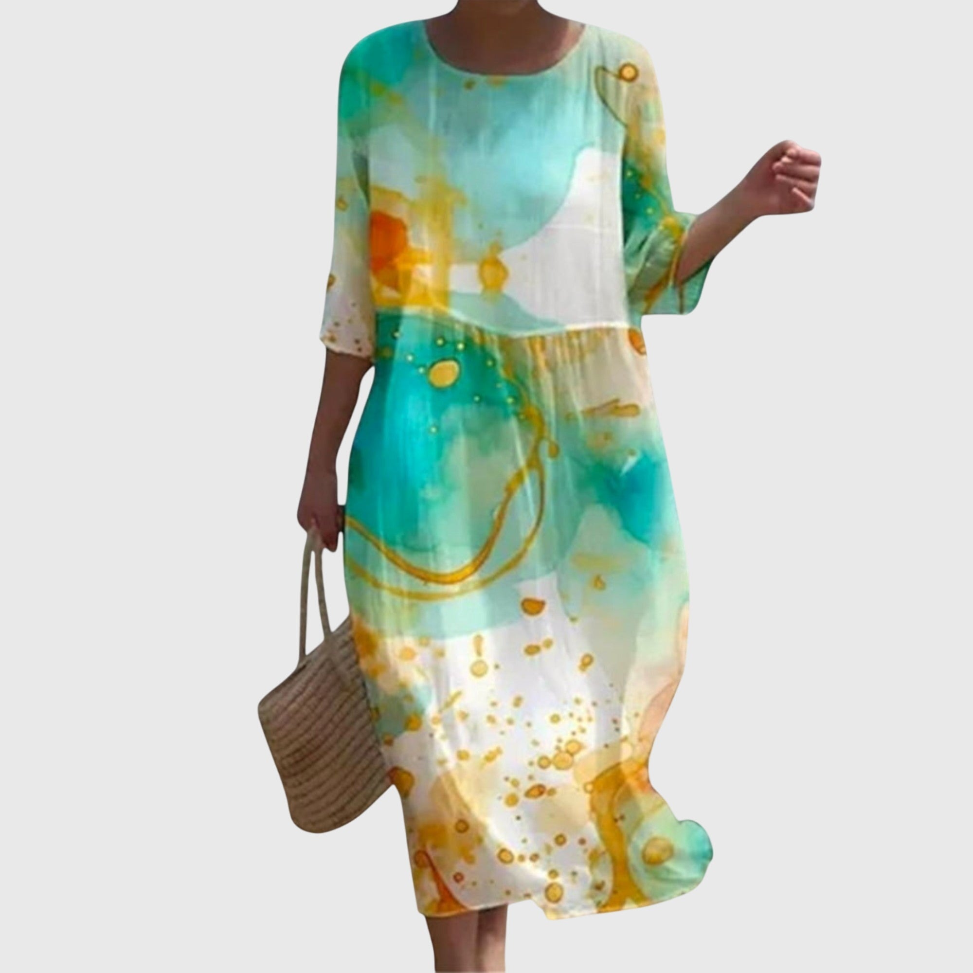 Hayley™ | Elegant Floral Maxi Dress — view 2