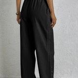 Shania - Relaxed Pants with Buttons — view 8