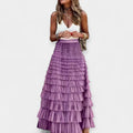 Boho Skirt with Satin Finish — view 4
