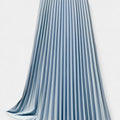 Long Pleated Satin Skirt — view 9