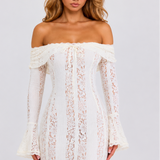 Ethereal Lace Gown Maxi — view 11