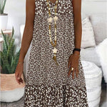 AYLA | SLEEVELESS DRESS WITH V-NECK — view 2