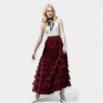 Elegant Skirt with Tulle Detail — view 8