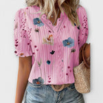 Emily - Blouse with V-Neck — view 8