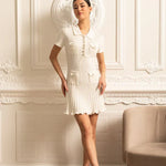 Rosa - Elegant Mini Dress — view 5