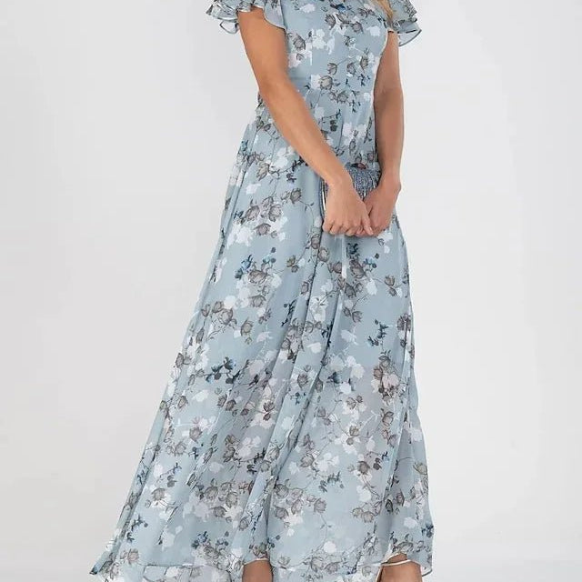 Zuri | Elegant and Fluid Dress with Flattering Effect — view 2
