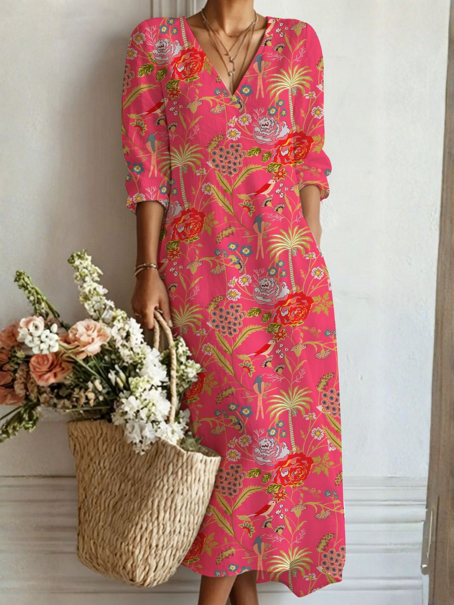 Ángela – Boho Maxi Dress