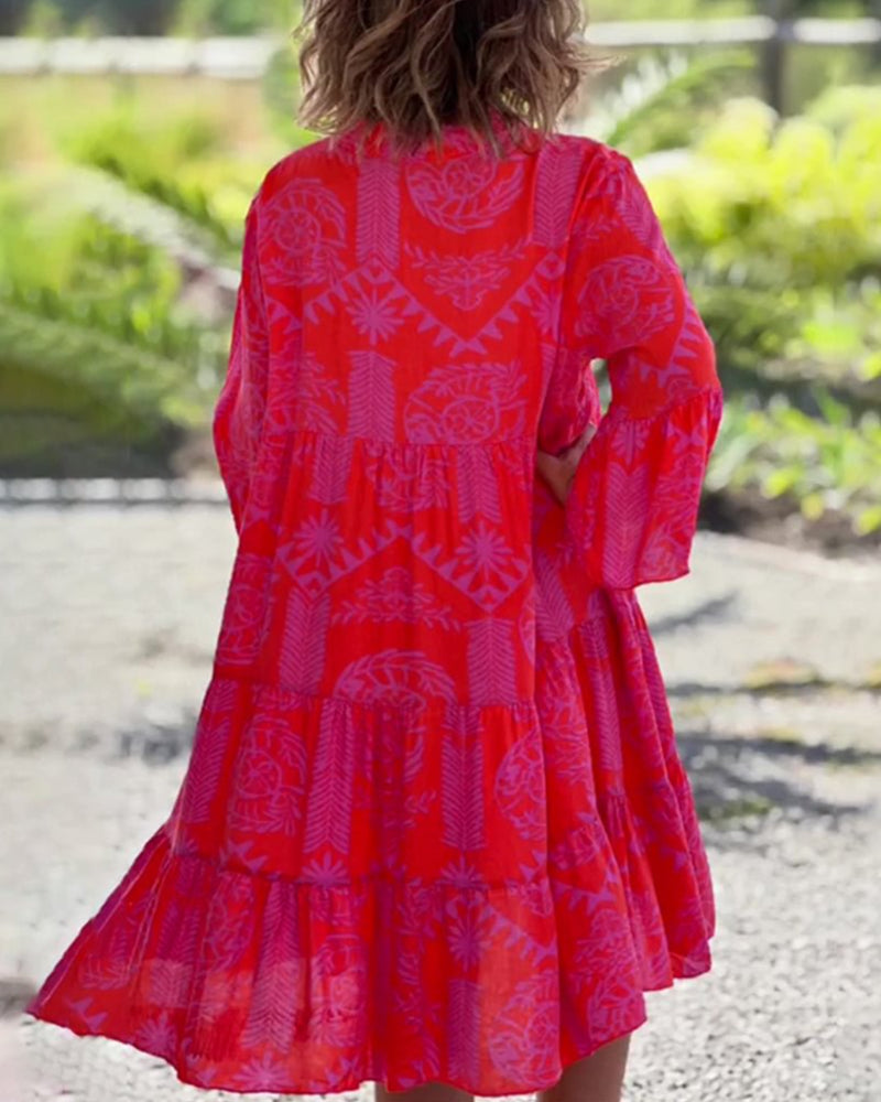 Joyce - Elegant Boho-Chic Dress — view 6