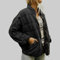 Josiane™ | Elegant Oversized Quilted Jacket — view 4