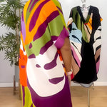 Rianna - Abstract Print Dress — view 8