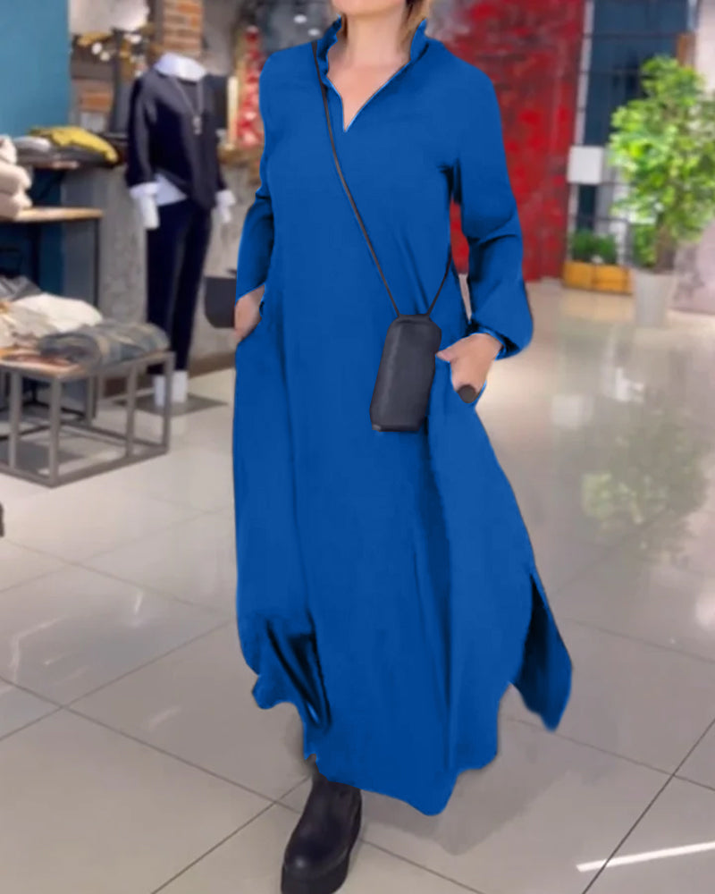 Sylvie - Flared Maxi Dress — view 3