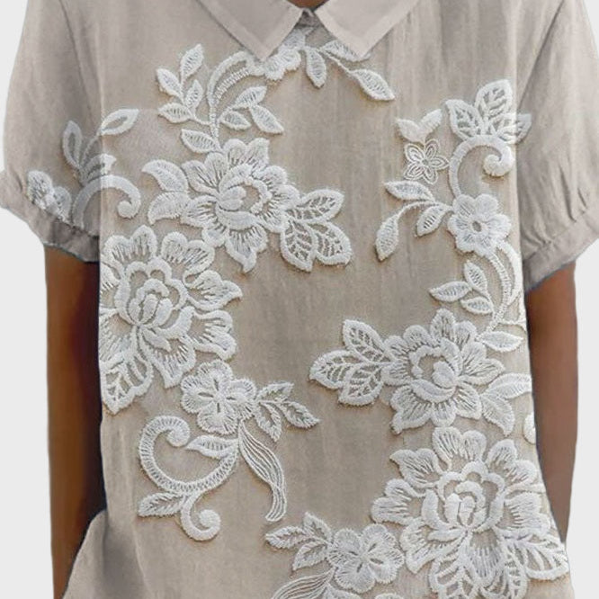 Lily - Blouse with Collar — view 2