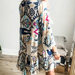 Veronique - Bohemian Tunic Dress — view 2