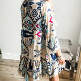 Veronique - Bohemian Tunic Dress — view 2