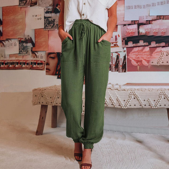 Kaeli – Elegant Drawstring Joggers — view 5