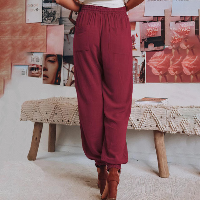 Kaeli – Elegant Drawstring Joggers — view 13