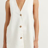 Fiona - Sleeveless Set with Buttons — view 4