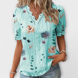 Emily - Blouse with V-Neck — view 4