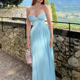 Cora - Strapless Maxi Dress — view 3