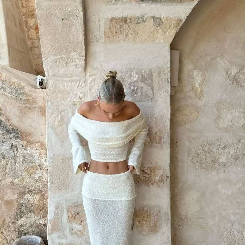 Amiyah - Elegant Set in Maxi Length — view 2