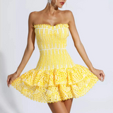 Anya - Mini Dress with Ruffles — view 13