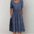 Hailey | Elegant and Casual Floral Dress with Pockets — view 8