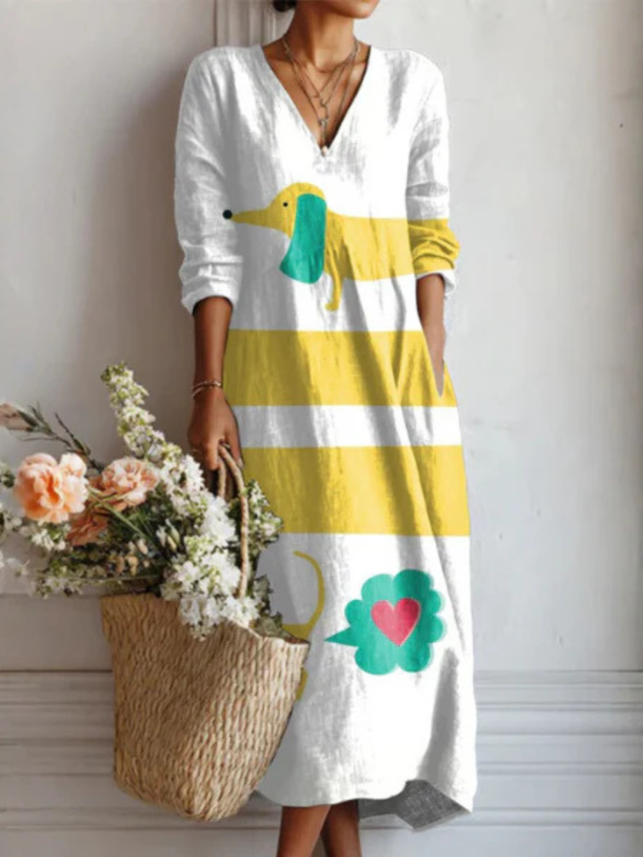 Silvia – Boho Maxi Dress