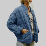 Josiane™ | Elegant Oversized Quilted Jacket — view 5
