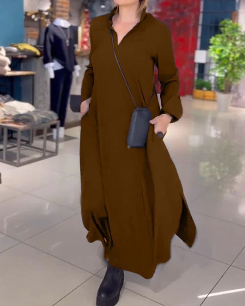 Sylvie - Flared Maxi Dress — view 4