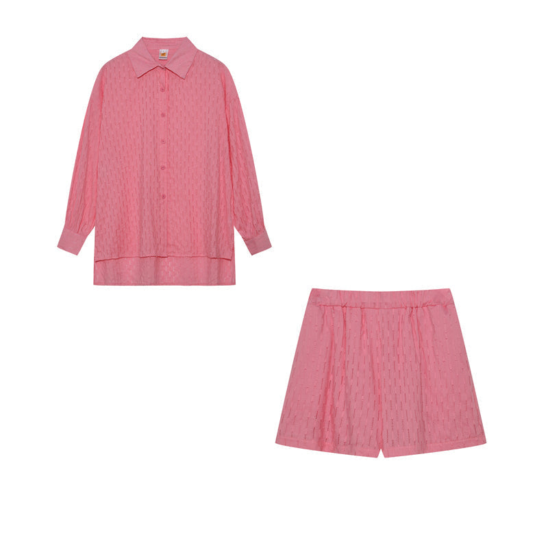 Elizabeth - Lightweight Set with Shirt and Shorts — view 13