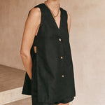Fiona - Sleeveless Set with Buttons — view 6