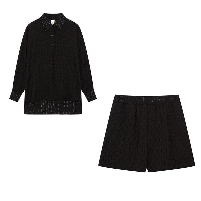 Elizabeth - Lightweight Set with Shirt and Shorts — view 9