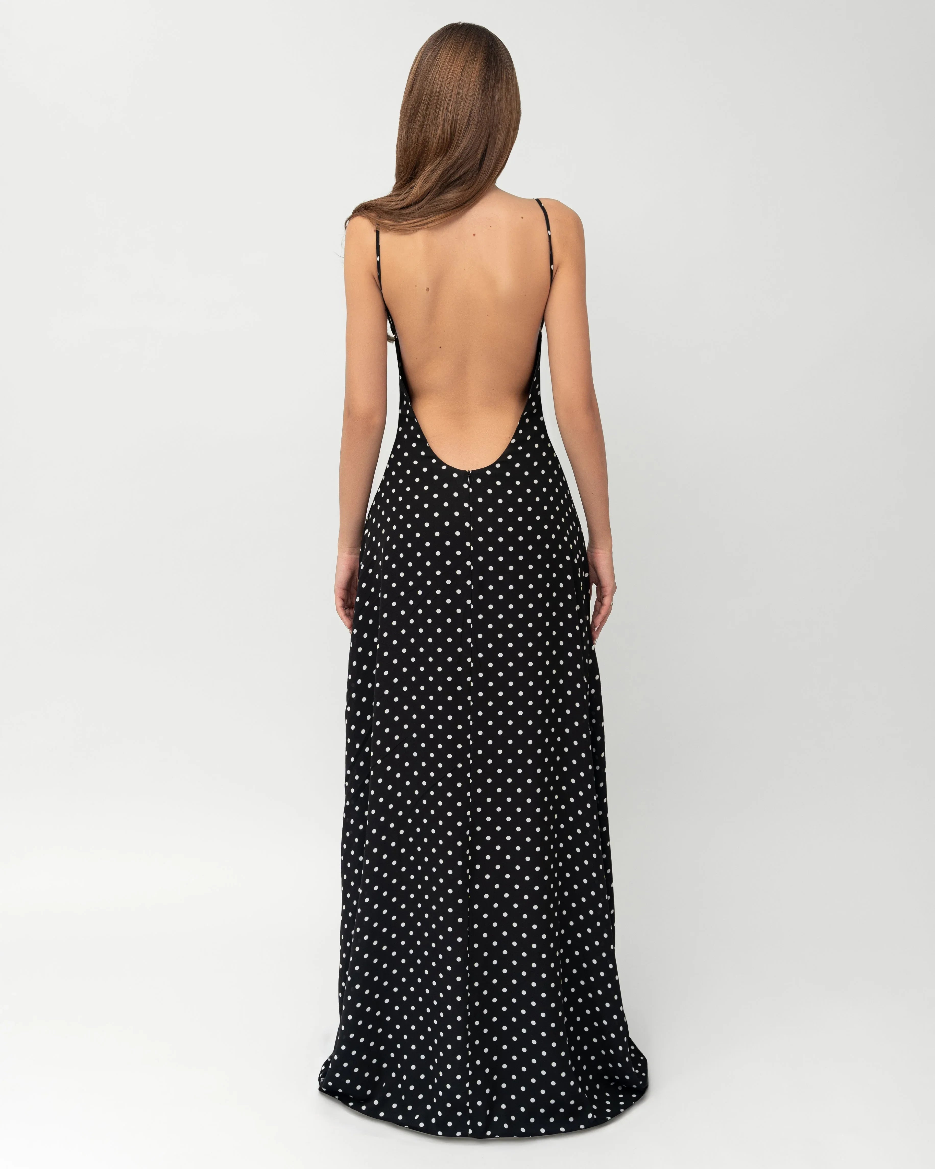 Midnight Muse Polka Maxi — view 4