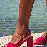 Céliane – Light Blue Summer Sandals — view 5