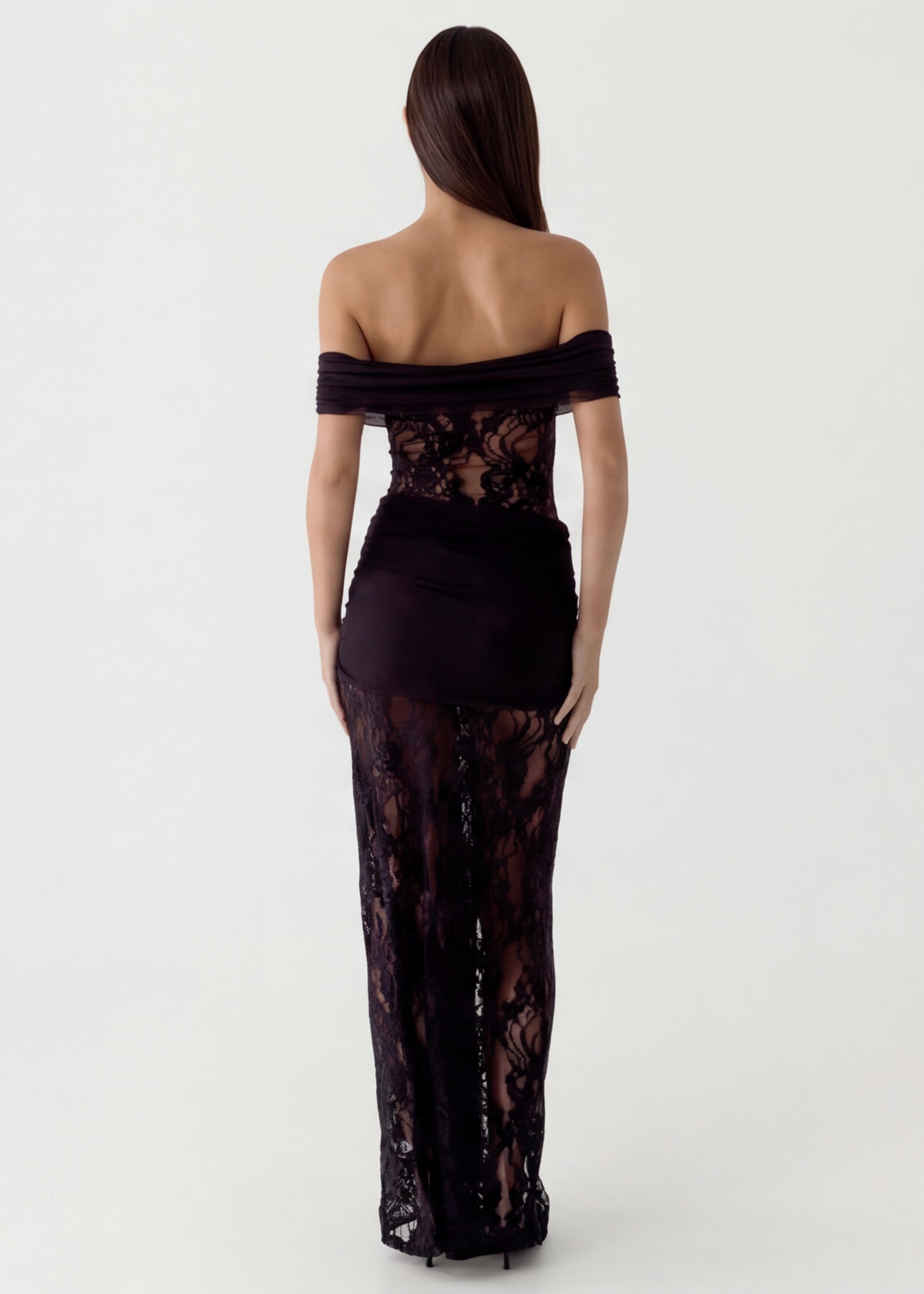 ARIA | Lace Gown Maxi — view 4