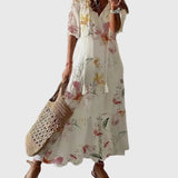 Amalia | Boho Vintage Maxi Dress for Summer — view 8