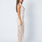No Hard Feelings Lace Maxi