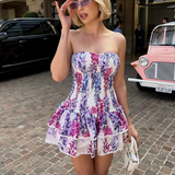 Micah - Mini Dress in Bubblegum Pink — view 6