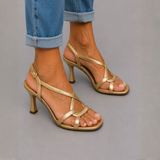 Soleil – Golden Summer Sandals — view 3