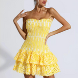 Anya - Mini Dress with Ruffles — view 14